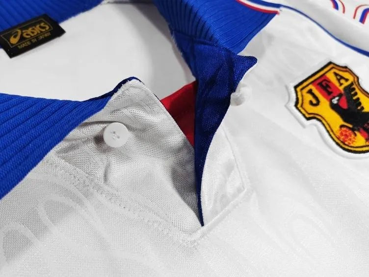 Japan Vintage Jerseys 1998 with France World Cup away retro football kits collection heritage display