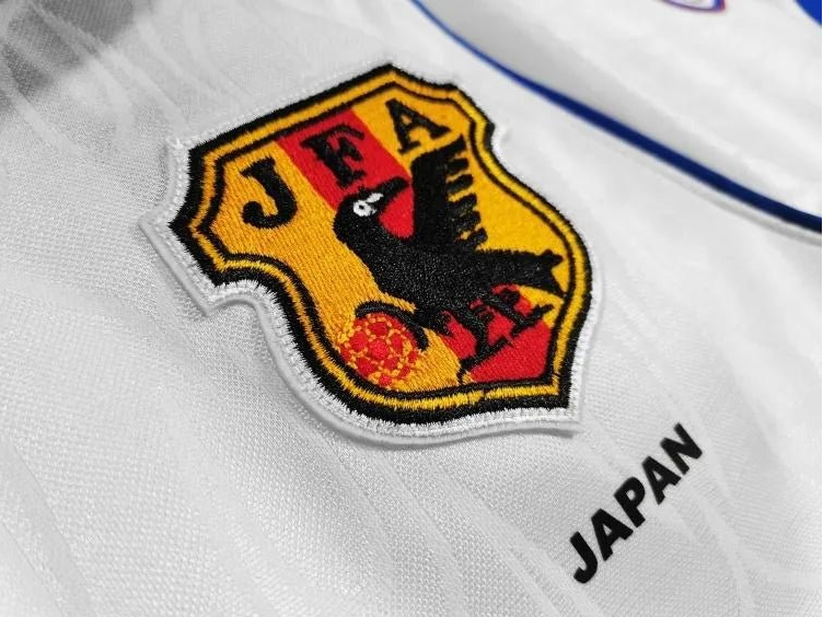 1998 Japan White Jersey Fan Edition flame graphics authenticity vintage care white base quality