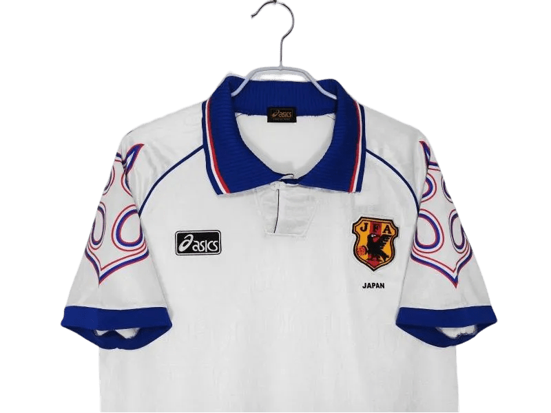 Japan Retro Jersey 1998 white away back design vintage sizing guide France World Cup heritage