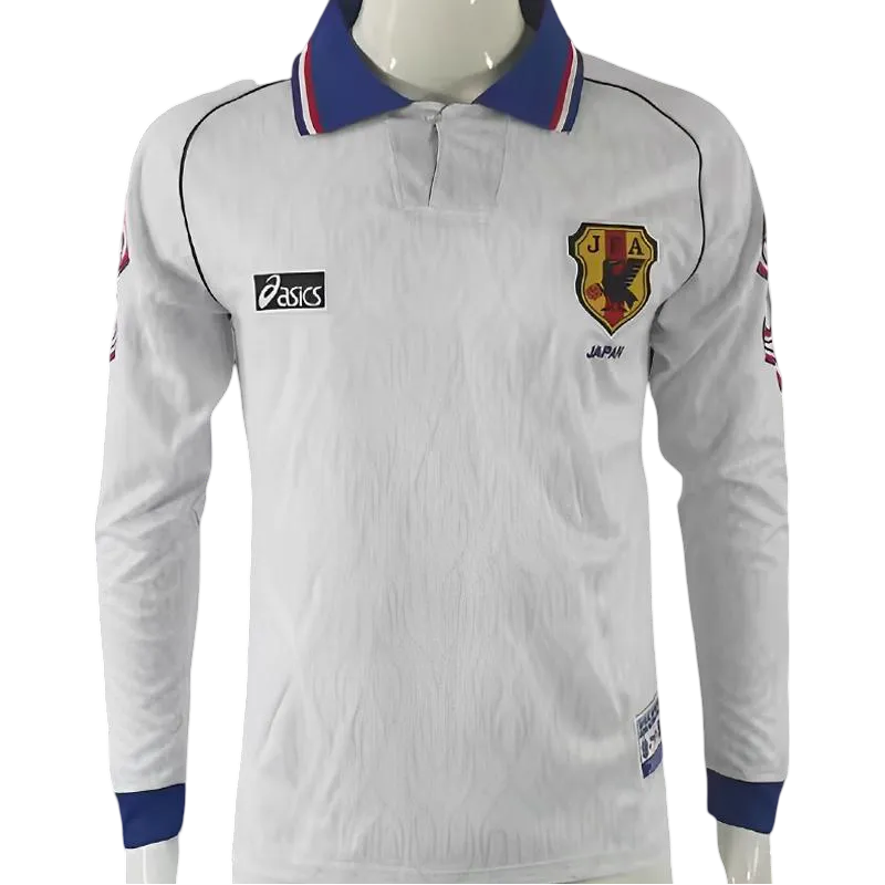 1998 Japan Away White Long Sleeve Jersey front – NipponKits