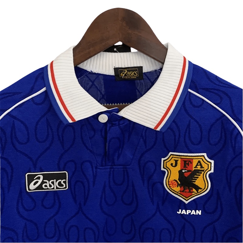 Japan Retro Football Kit with flame sleeves – NipponKits