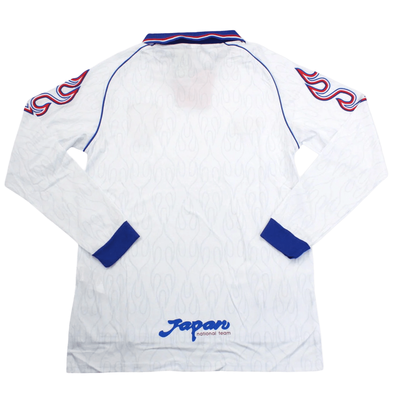 1998 Japan Away White Long Sleeve Jersey - Japan Retro Jersey