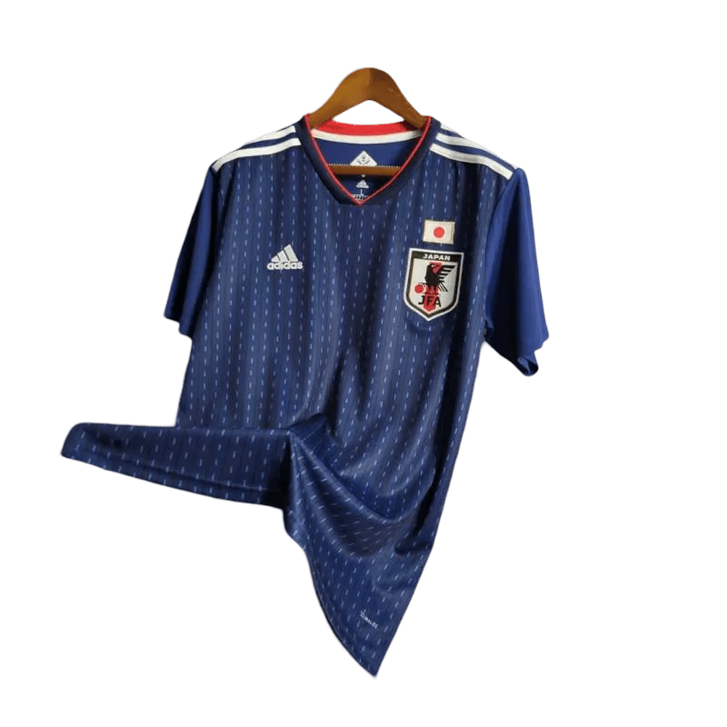 Japan Retro Jersey 2018 back design Fan Edition cut JFA crest Russia World Cup heritage