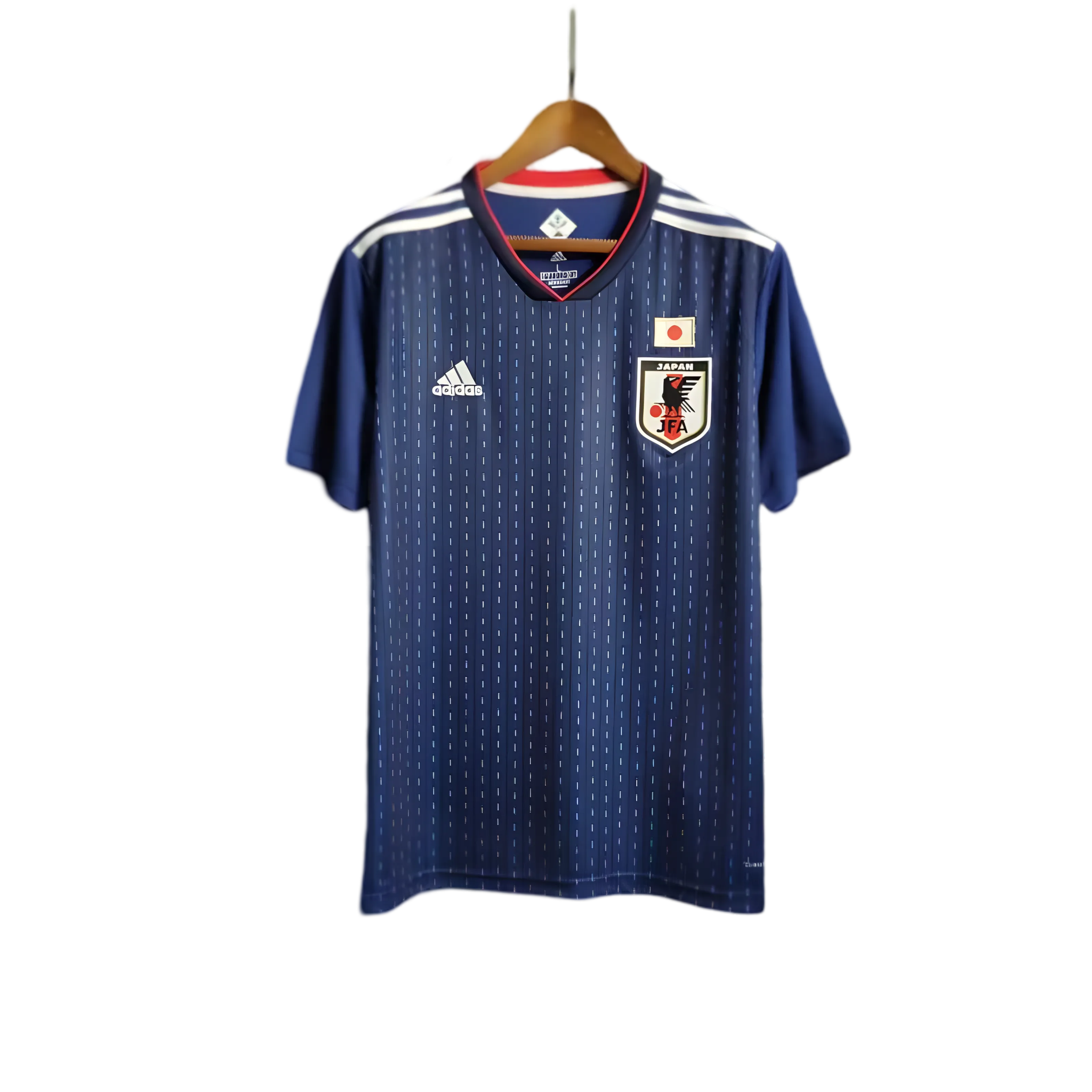 2018 Japan Home World Cup Jersey Fan Edition navy samurai armor pattern Russia World Cup front view