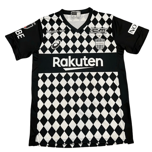 Vissel kobe diamond jersey 2021 black bojan krkic emperor's cup winner barcelona technical precision NIPPONKITS Store