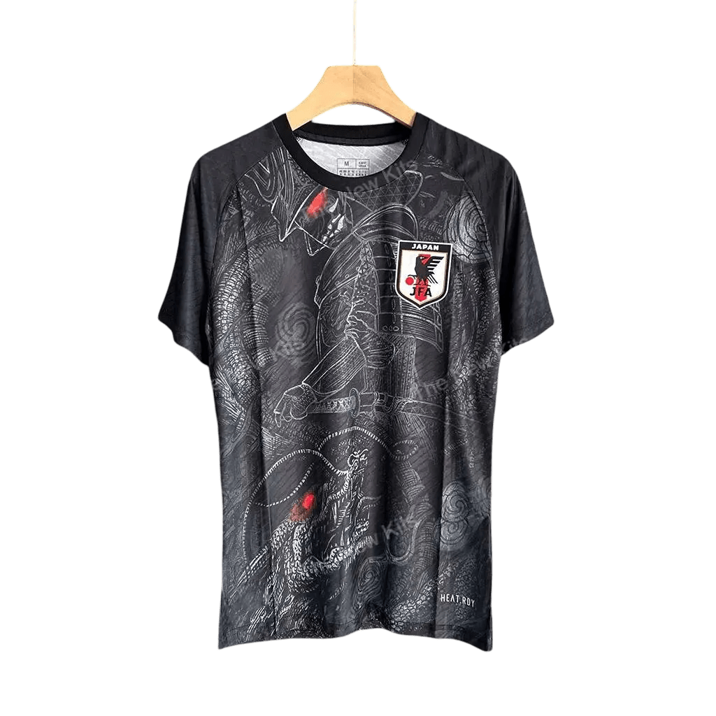 Japan SAMURAI BLACK Jersey front view – NipponKits