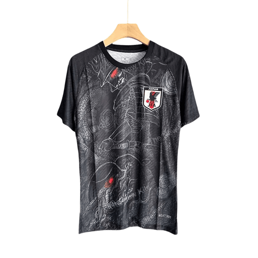 Japan SAMURAI BLACK Jersey front view – NipponKits