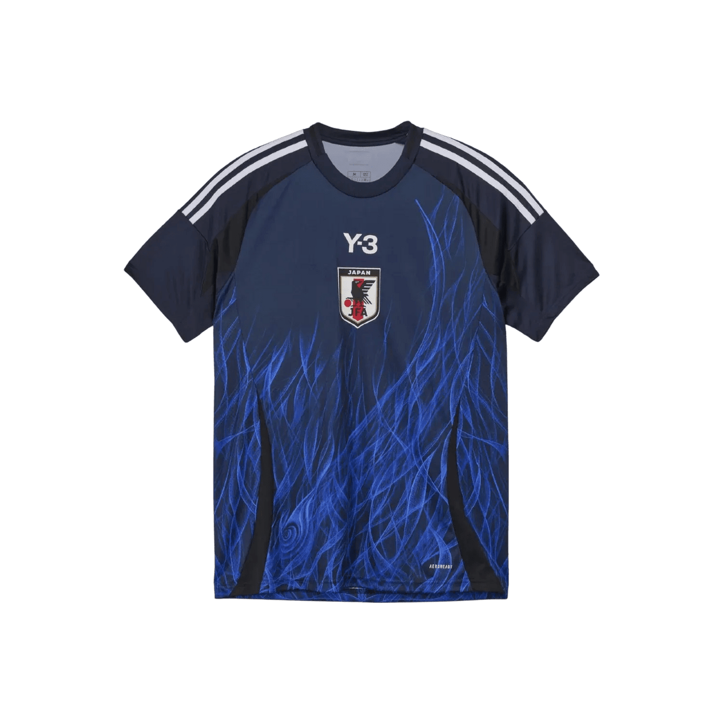 Japan Y-3 kit 2024-25 blue fan version yohji yamamoto supporter comfortable flame design qualification celebration NIPPONKITS Store
