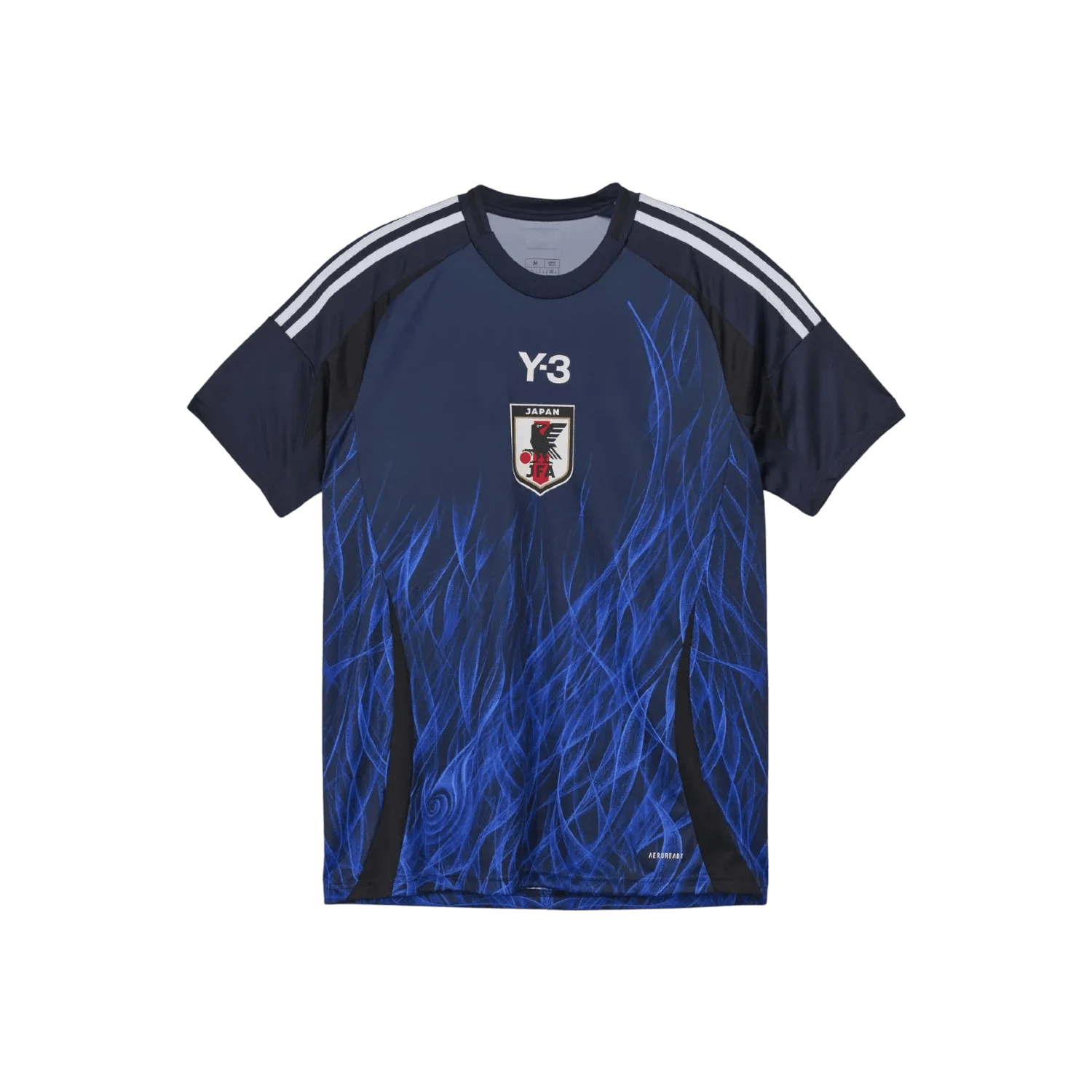 Japan Y-3 kit 2024-25 blue fan version yohji yamamoto supporter comfortable flame design qualification celebration NIPPONKITS Store