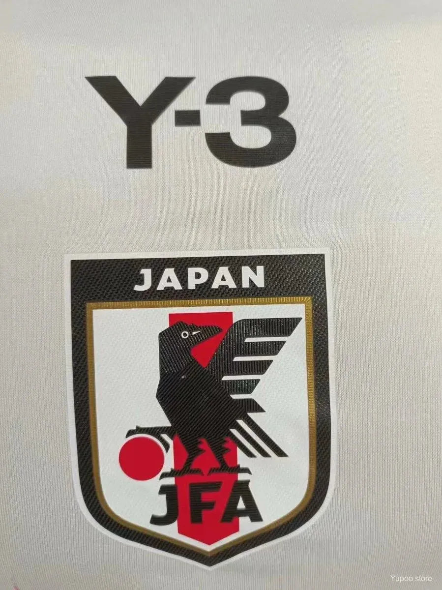 White Japan Soccer Jersey 2024 Y-3 sash design – NipponKits