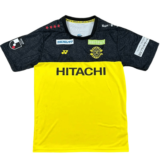 Kashiwa reysol hosoya jersey 2025 yellow home hitachi mao hosoya forward top scorer NIPPONKITS Store