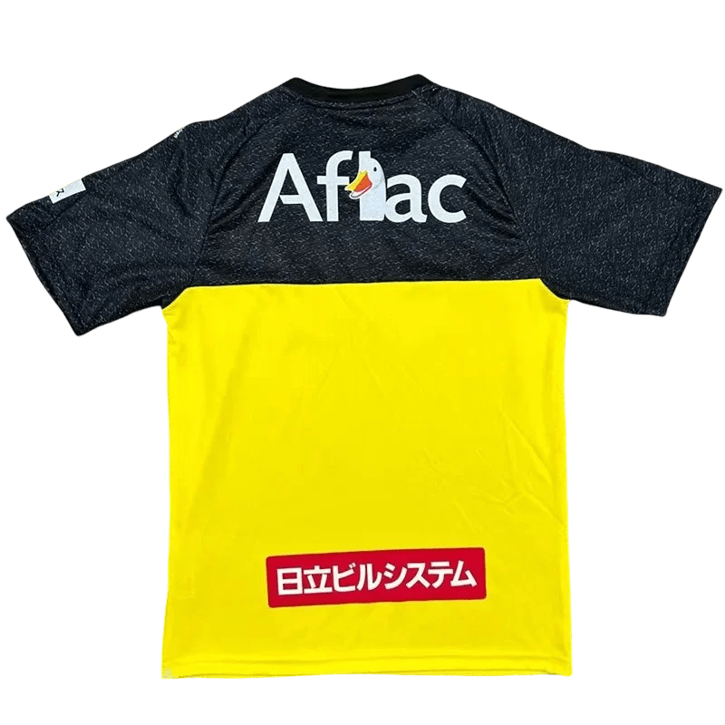 Yellow kashiwa reysol jersey hosoya design authentic construction heritage quality NIPPONKITS
