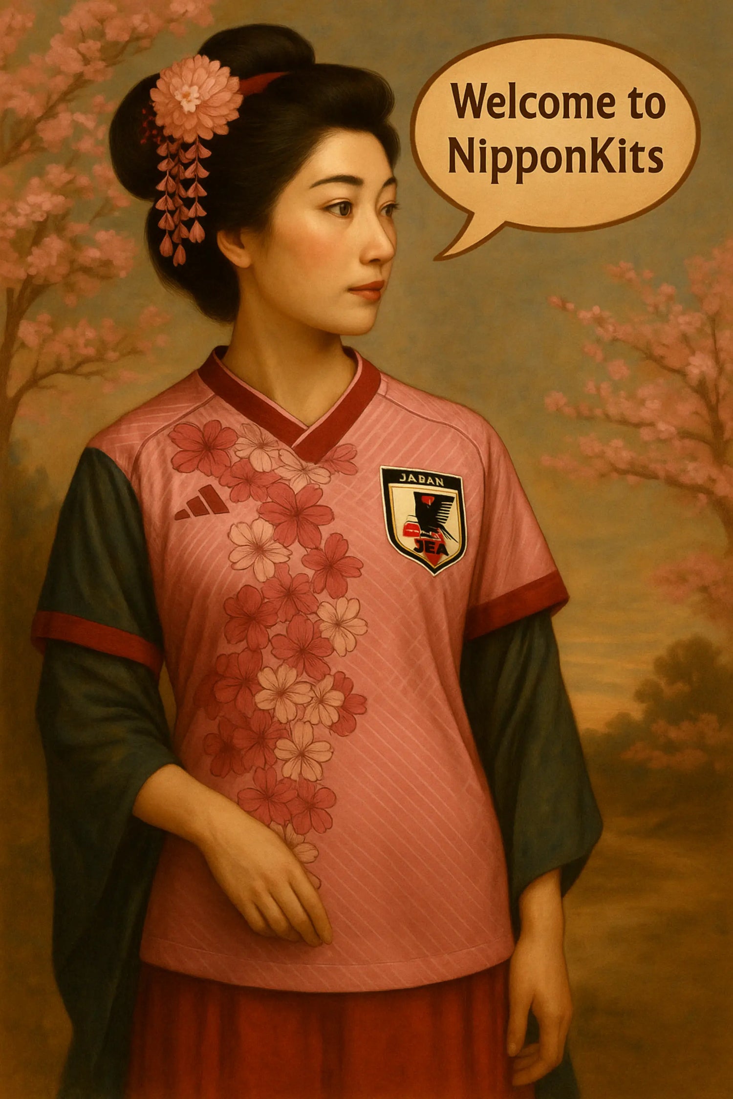 Special Edition Japanese Soccer Jersey celebrating anime and national identity by NipponKits