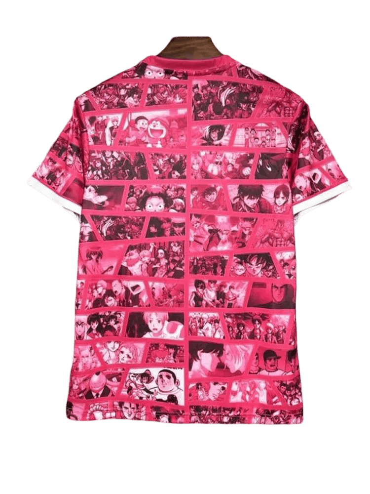 Anime jersey red design authentic construction heritage quality