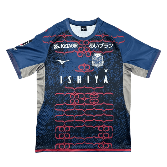 Hokkaido consadole sapporo jersey 25/26 third blue geometric design authentic Mizuno ISHIYA
