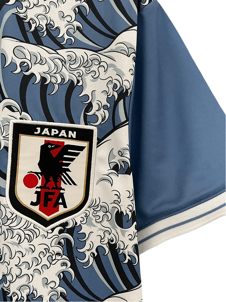 Blue Kanagawa Japan Special Shirt by NipponKits