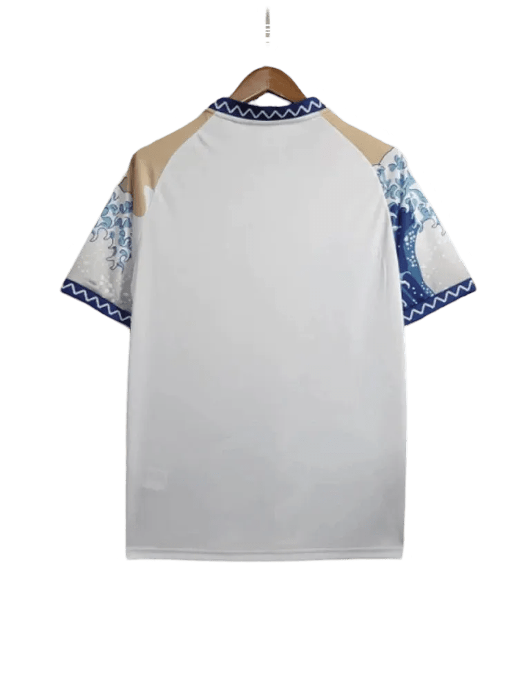 Kanagawa Japan Gold and White Soccer Jersey by NipponKits