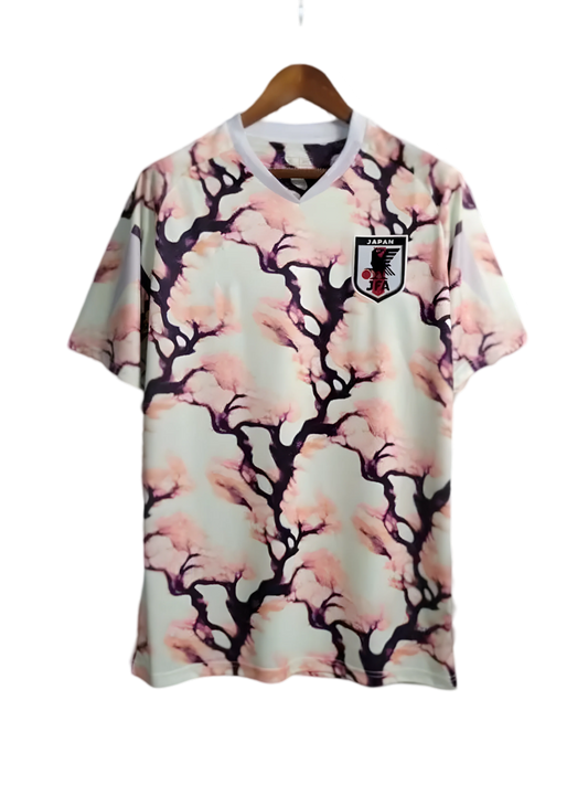 JAPAN "SAKURA" WHITE JERSEY - Japan Soccer Jersey Front