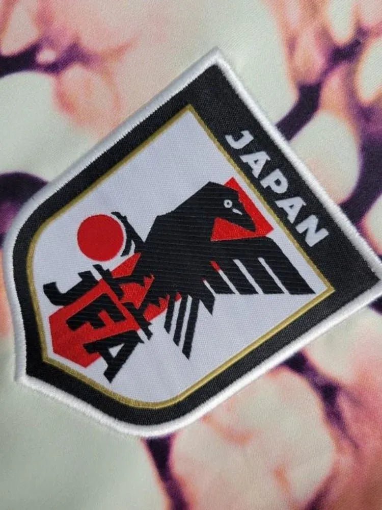 JAPAN "SAKURA" WHITE JERSEY - Japan Soccer Jersey logo