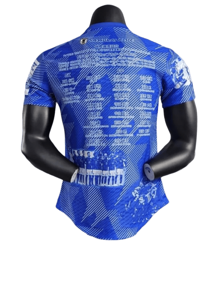 Samurai Blue Japan Special Edition Soccer Jersey by NipponKits