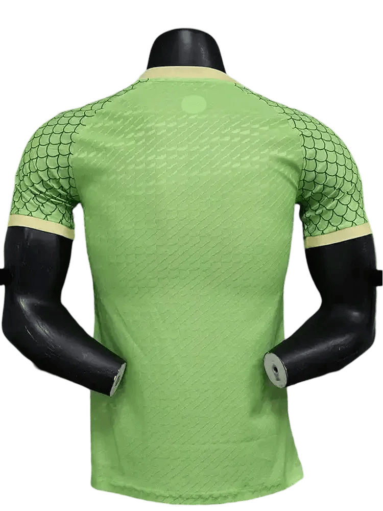 Goku soccer jersey featuring Shenron dragon background and anime print