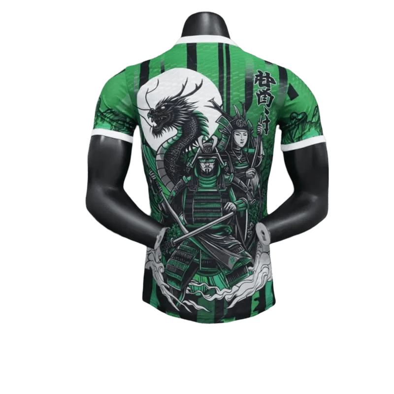 Collector’s Japan concept jersey green brushstroke – NipponKits