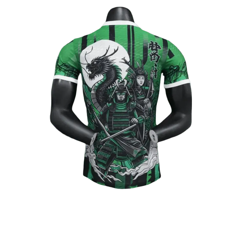 Collector’s Japan concept jersey green brushstroke – NipponKits