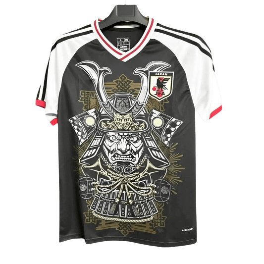 Japan Black Samurai Concept Jersey Shadow Warrior Special Edition with matte black armor-inspired design tonal textures