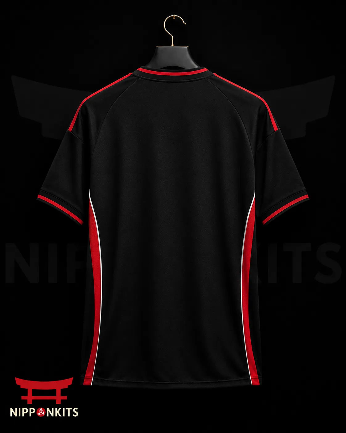 Japan Black Waves Football Jersey