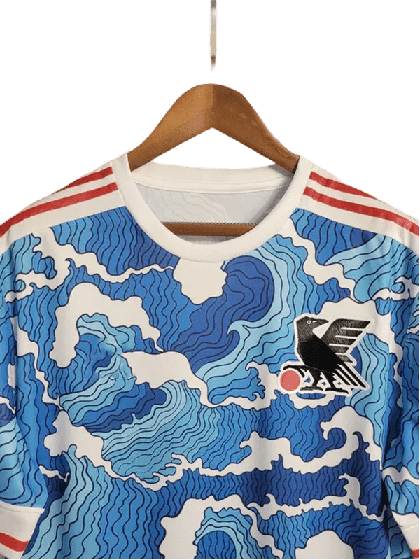 Japan Football Kit Blue Hokusai Edition by NipponKits