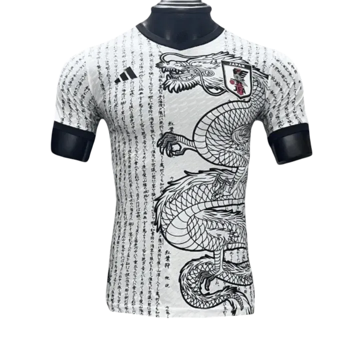 Japan DRAGON WHITE Jersey Player Edition – NipponKits