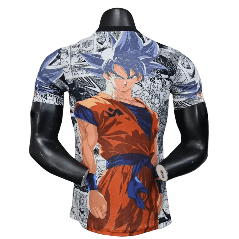 Back of Dragon Ball Anime Soccer Jersey from NipponKits