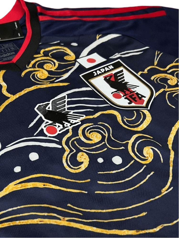 Black Waves Japan Special Edition Soccer Jersey by NipponKits