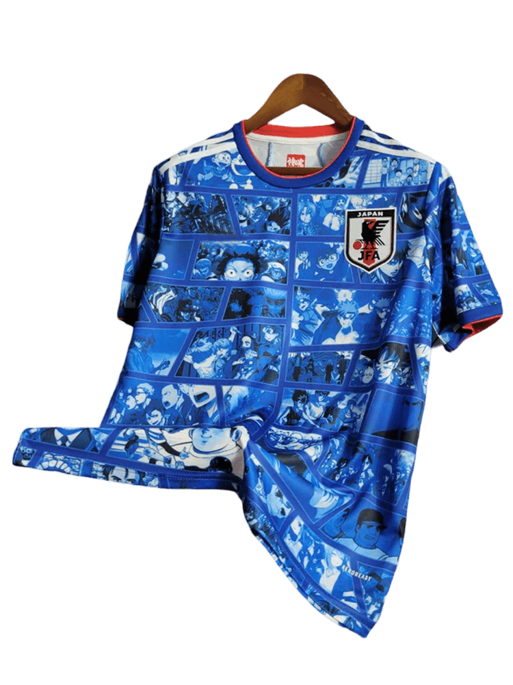 Blue Manga Anime Soccer Jersey by NipponKits