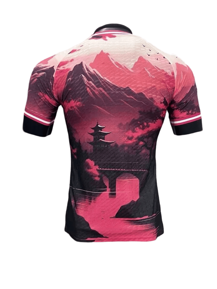 Kyoto Red Anime Soccer Jersey by NipponKits