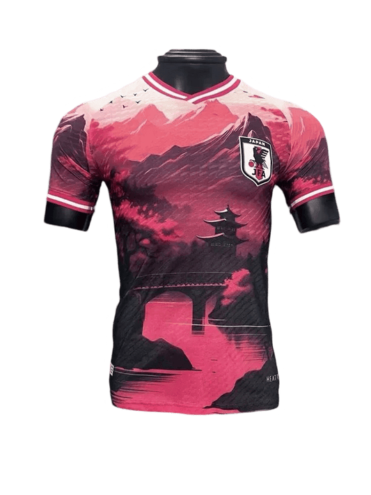 Japan "KYOTO RED" Jersey - Japan Soccer Jersey by NipponKits
