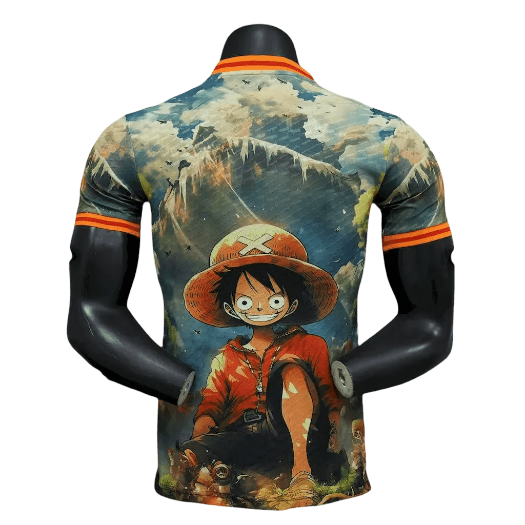 Red and gold One Piece Jersey football style – NipponKits
