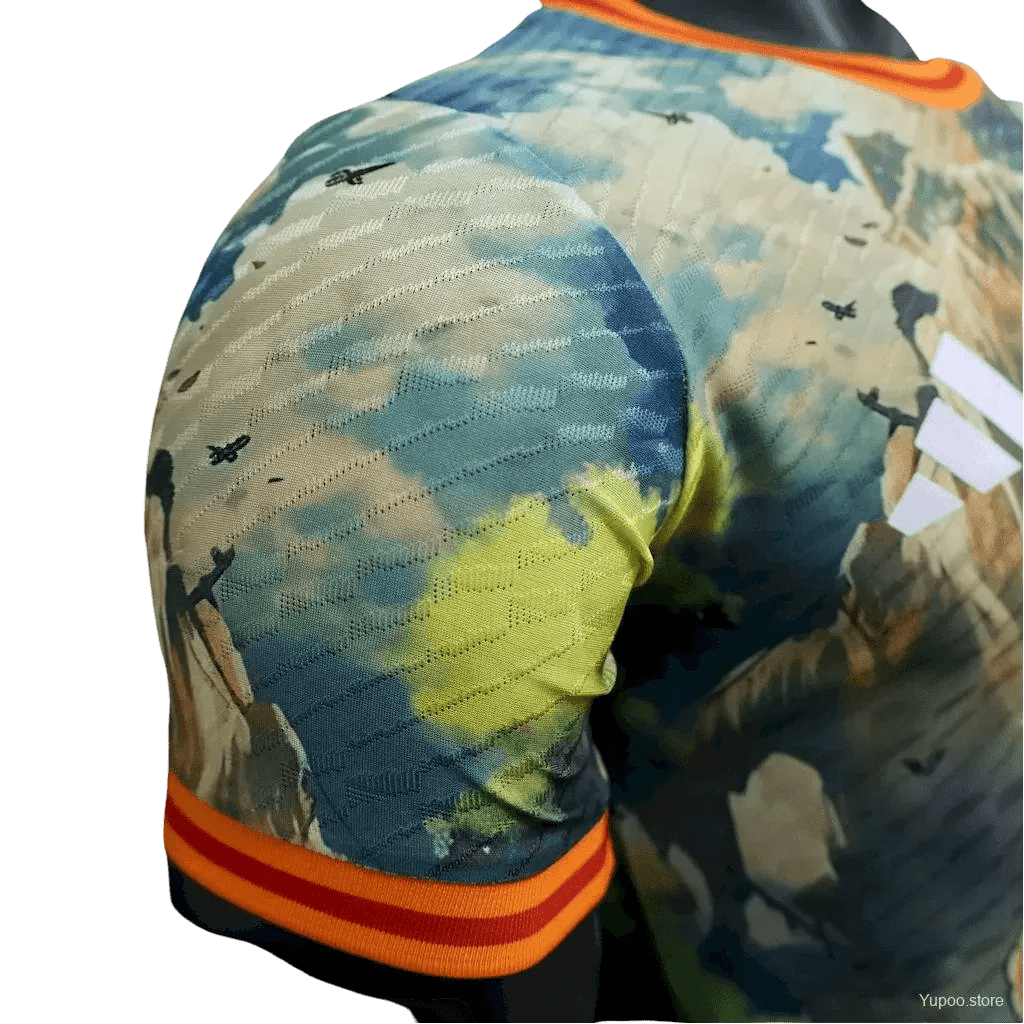 Japan Luffy jersey with authentic manga character design and official football badge