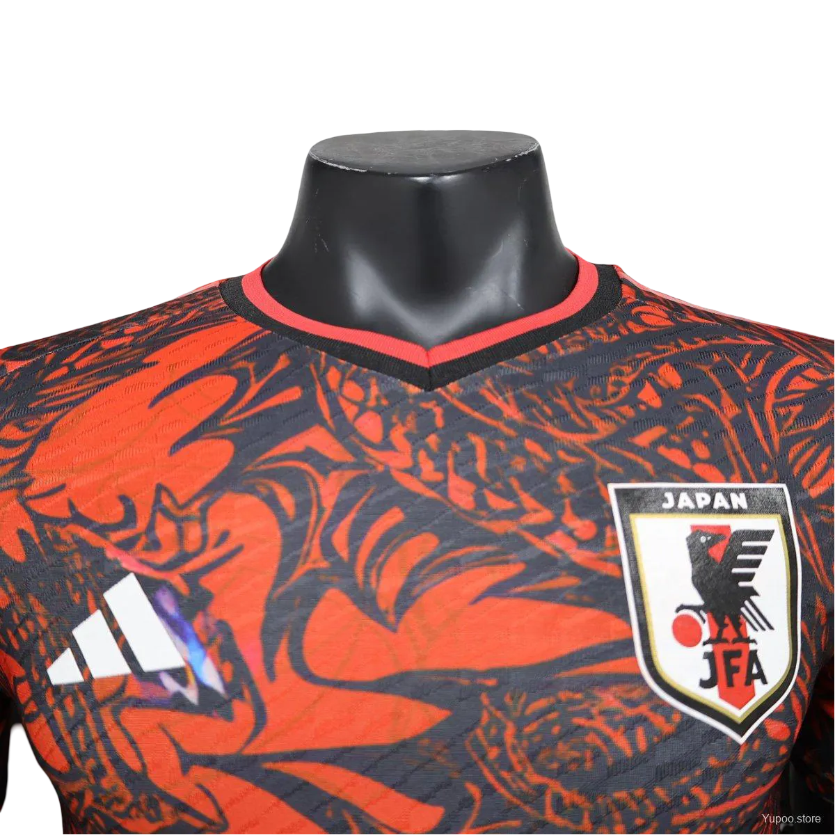 Japan Samurai Dragon Concept Shirt in red – NipponKits