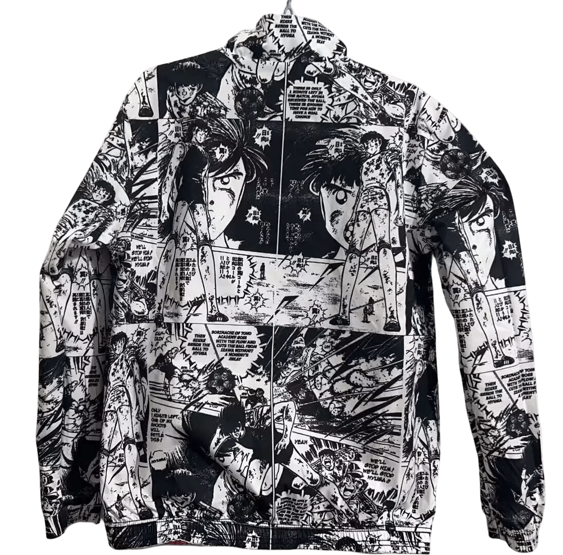 Tokyo red reversible jacket japan manga black panel design