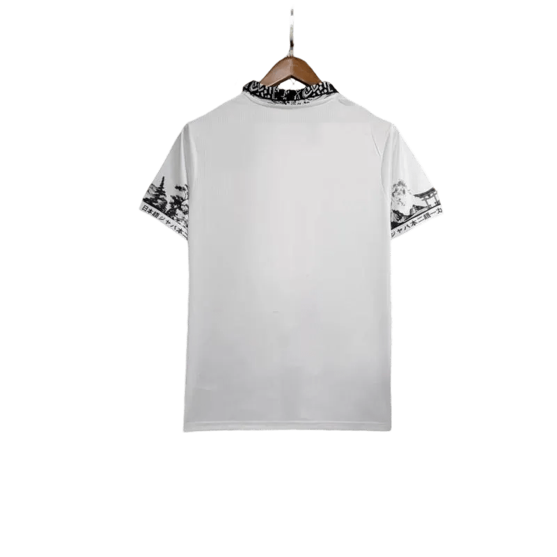 Sasuke Football Jersey white Uchiha design – NipponKits