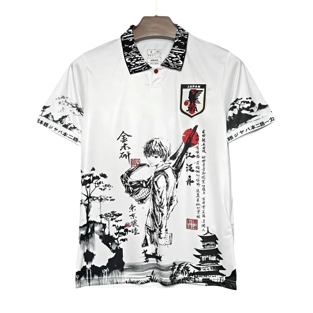 Japan "TOKYO GHOUL WHITE" Jersey - Japan Anime Jersey