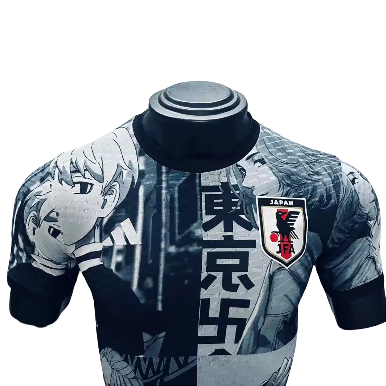 Japan football kit black edition with JFA crest – NipponKits