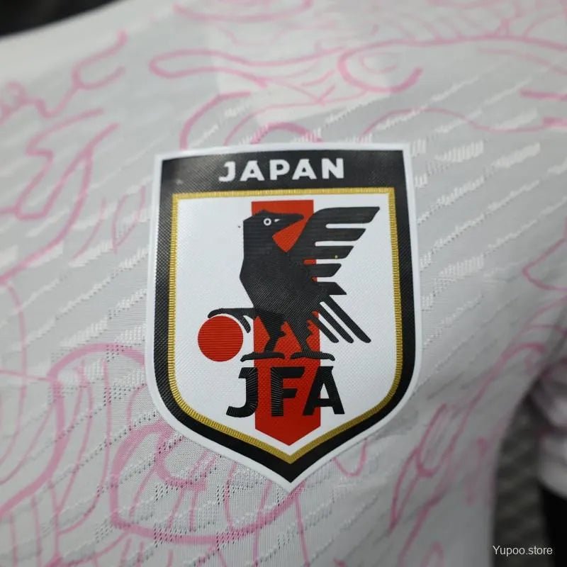 Limited edition Japan fan jersey white pink – NipponKits
