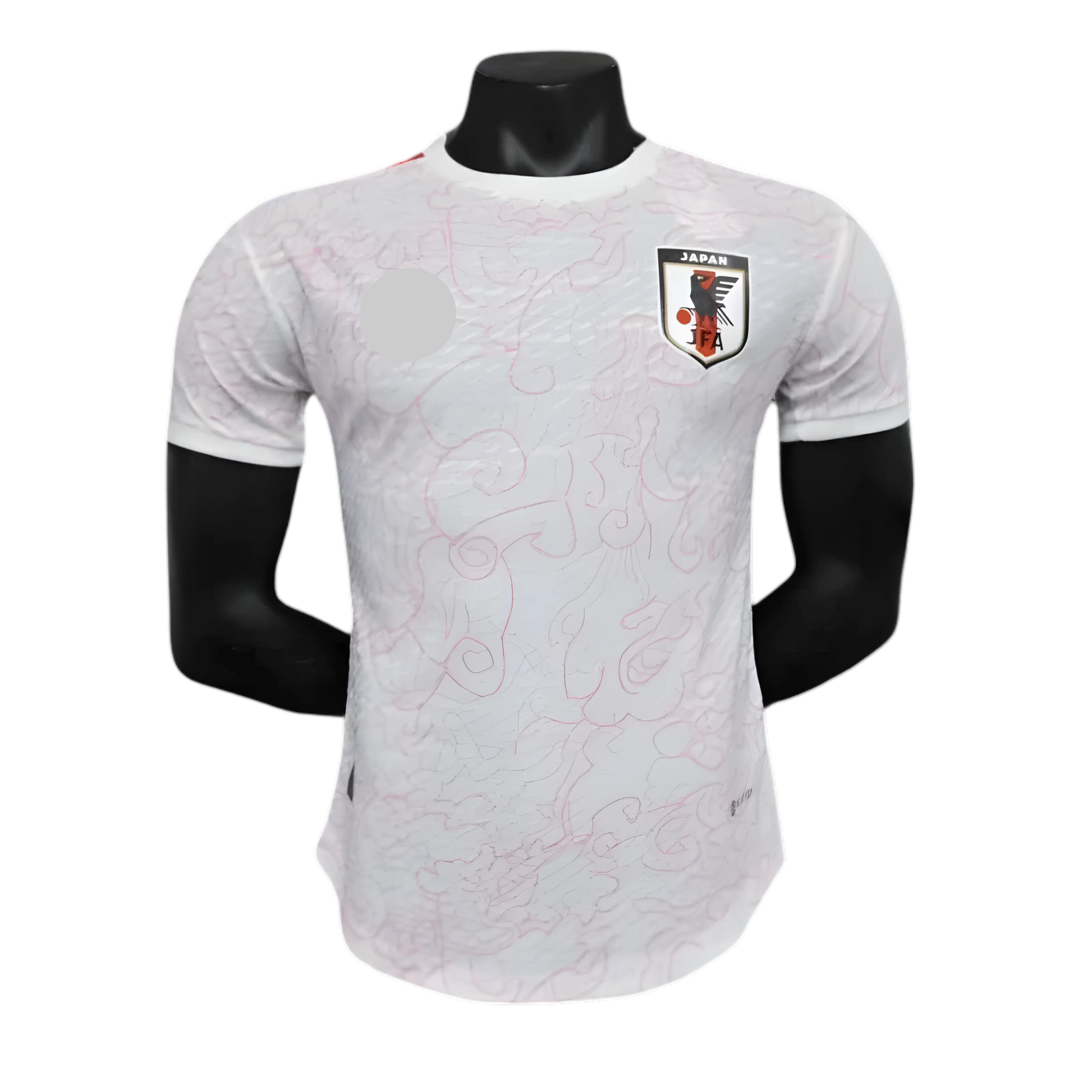Japan White and Pink Jersey front view – NipponKits