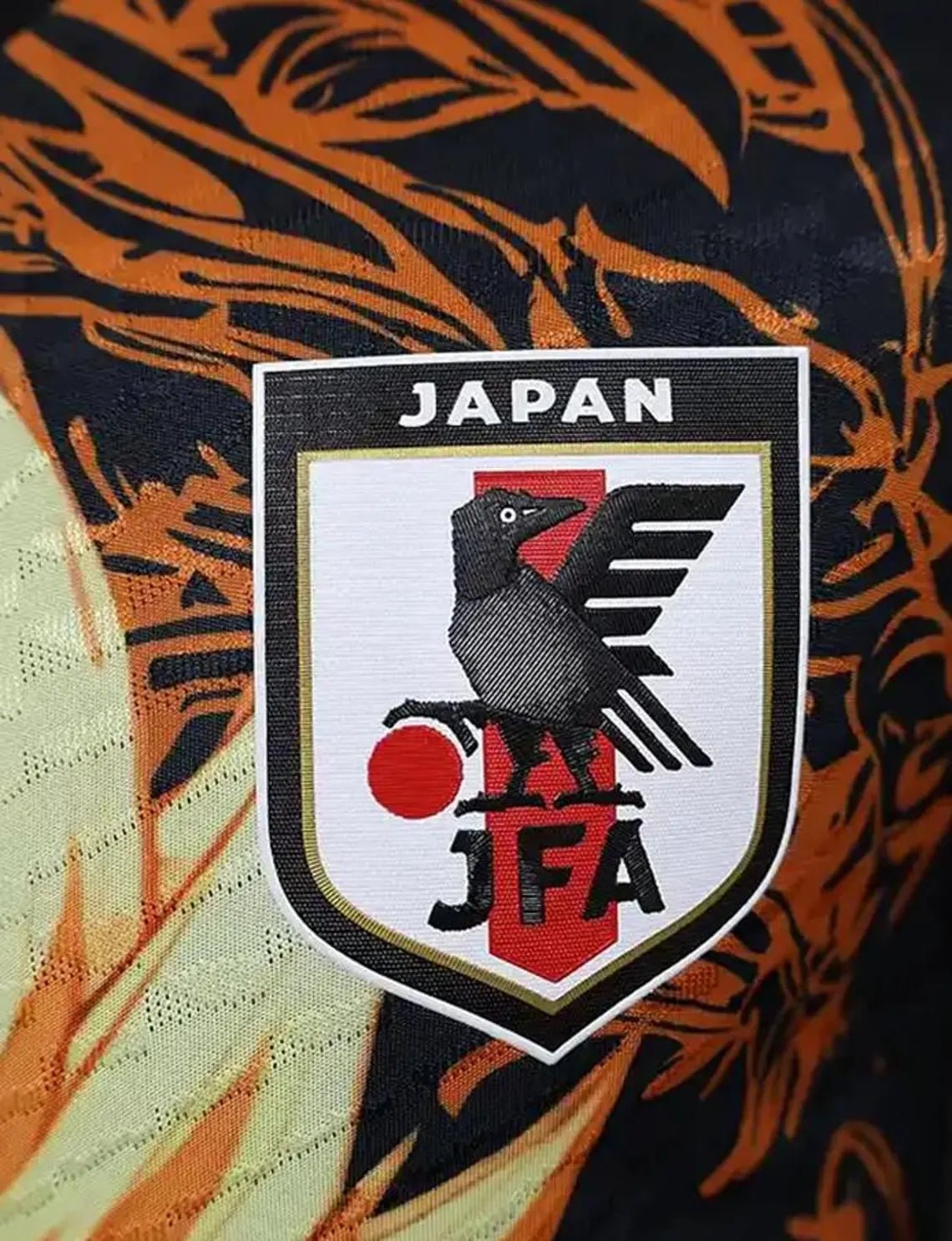 Japan Jersey Goku - Orange Flame Design