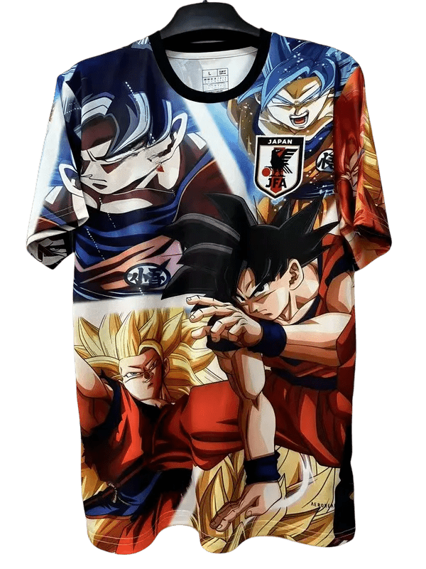 japan dragon ball z anime football jersey limited edition