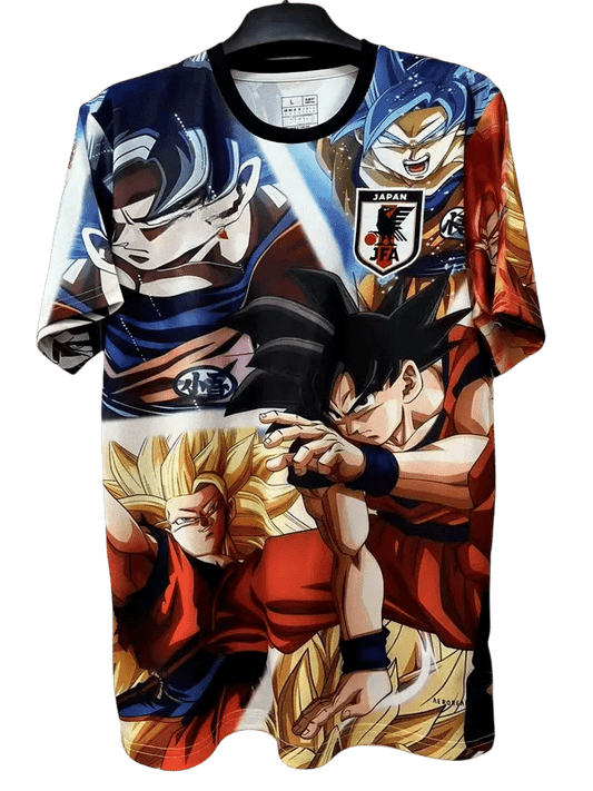 japan dragon ball z anime football jersey limited edition