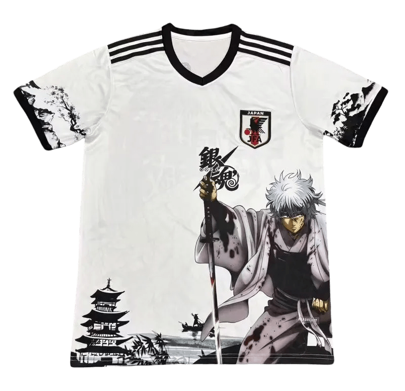 japan gintama gintoki anime football jersey limited edition