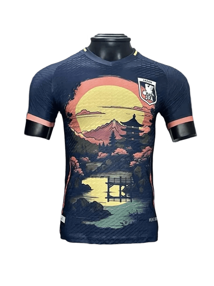 Japan "KYOTO NAVY" Jersey - Japan Soccer Jersey by NipponKits